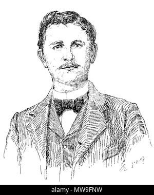 . Carl von Selbstportrait Oberbach, Grevenbroich . 1907. Scan und Repro --Kateer 11:23, 1 mai 2008 (UTC) 113 Carl Oberbach Selbstportrait Banque D'Images