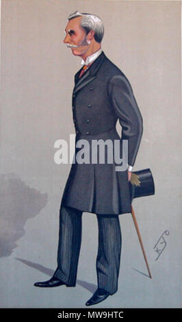 . Anglais : Établissements des Détroits [Caricature de Sir Cecil Clementi Smith, G.C.M.G.]. . Anglais : une caricature de Sir Cecil Clementi Smith, G.C.M.G., un administrateur colonial britannique et Gouverneur de l'Établissements des détroits de 1887 à 1893. . Vers 1891 (publié le 23 janvier 1892). 119 Clementi Cecil Smith Vanity Fair 1892-01-23 Banque D'Images