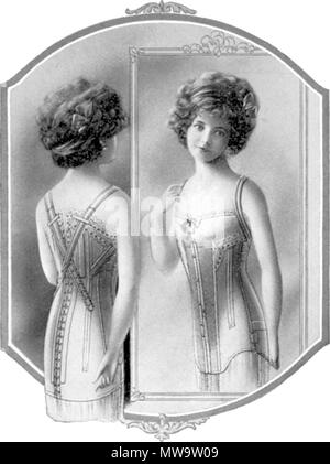 . English : 'ENTRETIEN REDRESSEUR CORSET Le furet' nos corsets étudié, raffiné, souvent imité, jamais comparer à aucune autre. Ils sont essentiels pour maintenir la jeune fille et la jeune fille dans la formation. Elles peuvent corriger les mauvaises attitudes, conséquence trop fréquentes études. Ils sont pour tous les âges, les filles, les filles, mes chers, prix selon la taille. 7 à 14 ans English : CORSET MAINTIEN REDRESSEUR 'LE FURET' nos corsets étudiés, perfectionnés, souvent imités, ne se comparent á aucun autre. Ils sont le corset indispensable de la jeune fille et de la filette en formation. Ils corrigent les mauvaises attitudes, conséq Banque D'Images