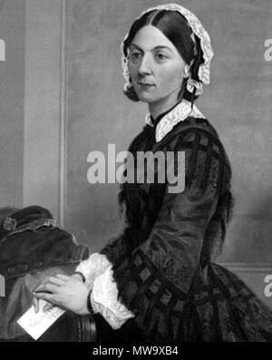 . Anglais : Portrait de Florence Nightingale. English : Portrait de Florence Nightingale. Florence Nightingale 210 Banque D'Images