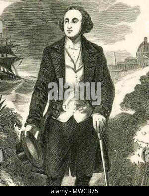 . Anglais : George Cabot, gravure de "Souvenirs d'une vie, ou les hommes et les choses, j'ai vu,' par Samuel Griswold Goodrich ; Miller, Orton & Mulligan, New York & Auburn, 1856 . Ce fichier n'est pas informations sur l'auteur. 238 George Cabot Banque D'Images