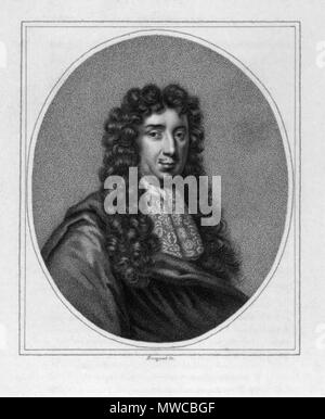 . Deutsch : Der englische Politiker de:George Savile, 1. Marquis de Halifax (1633-1695) . Inconnu 239 George Savile - 1er marquis von Halifax Banque D'Images