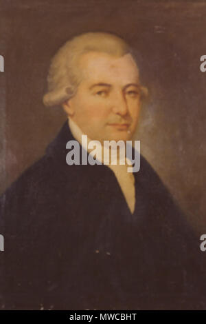 . Anglais : George Walton (ca. 1749-1804) . 18e siècle ?. Inconnu 239 George Walton (ca 1749-1804) Banque D'Images