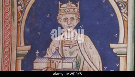 . Anglais : Henry II d'Angleterre Čeština : Jindřich II. Plantagenet . L'âge moyen. Henry 274 anonyme2 Banque D'Images