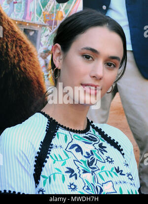 LOS ANGELES, CA - 31 mai : l'actrice Camilla Wolfson assiste à la première de Los Angeles 'Point d'Action' le 31 mai 2018 à l'Arclight Hollywood à Los Angeles, Californie. Photo de Barry King/Alamy Live News Banque D'Images