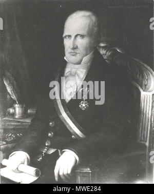 . Español : Agustín Manuel de Eyzaguirre Arechavala, (1768-1837) Président de la République du Chili 1811-1825. 19e siècle. 200 Inconnu 2 Eyzaguirre Banque D'Images
