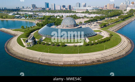 Adler Planetarium, Chicago, Illinois, USA Banque D'Images