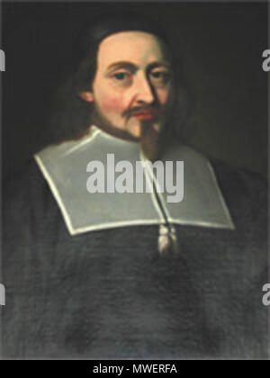 . Portrait du premier gouverneur de la colonie de la baie du Massachusetts, John Endecott. vers 1665. JohnEndecottPortrait 322 inconnu Banque D'Images