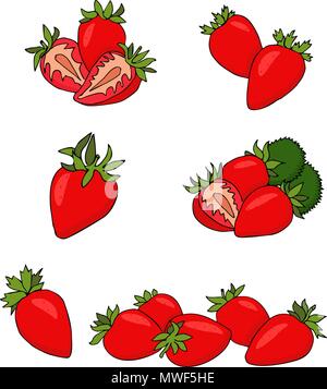 Vecteur de fraise Illustration de Vecteur