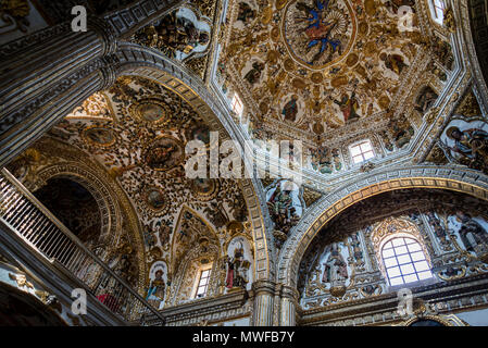 Eglise de Santo Domingo de Guzmán, Dome, Oaxaca, Mexique Banque D'Images