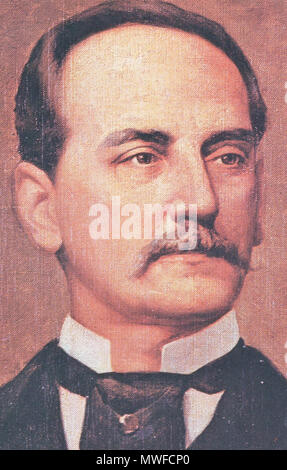 . Anglais : Juan Bautista Dalla-Costa Soublette Español : el 20 de agosto de 1912, el Plaza Municipal de Municipio Heres que presidía el médico J. M. Agosto Méndez dispuso el artista venezolano Antonio Herrera Toro, onu hiciera retrato al óleo de Juan Bautista Dalla Costa un objeto de ser ofrecido al Ejecutivo del Estado para su exposición permanente en El Palacio de Gobierno. 19 décembre 1912. Antonio Herrera Toro 311 JB Dalla Costa Banque D'Images