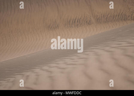 Struktures de sable, s'estompent. Banque D'Images