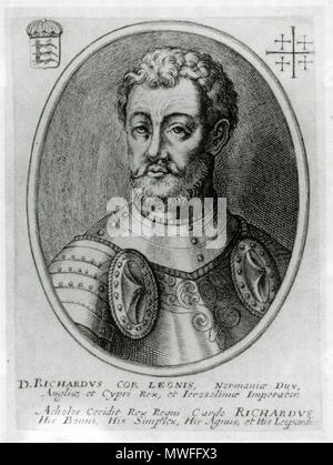 . Cette image est une version JPEG de l'image PNG d'origine au fichier : le roi Richard I.png. En général, cette version JPEG doit être utilisé pour afficher le fichier des communes, afin de réduire la taille de fichier d'images miniatures. Cependant, les éventuelles modifications à l'image devrait être basée sur la version PNG d'origine afin de prévenir la perte de production, et les deux versions devraient être mises à jour. Ne pas faire de modifications sur la base de cette version. Admins : Bien que ce fichier est une copie, il ne devrait pas être supprimé ! Voir ici pour plus d'informations. Portrait fictif du roi Richard I après l'artiste inconnu, 17e siècle Banque D'Images