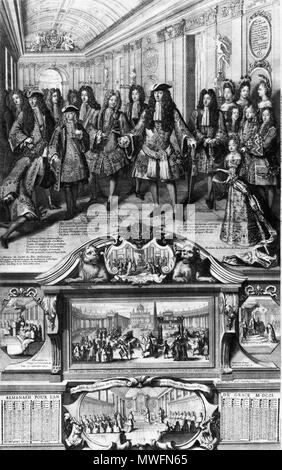 378 Louis14-Q Banque D'Images