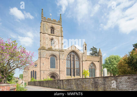 L'église prieurale, Leominster Leominster, Herefordshire, Angleterre, RU Banque D'Images