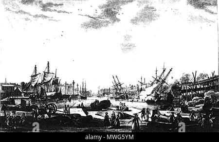 . English : port du Havre. . Ce fichier n'est pas informations sur l'auteur. 361 Le Bassin du havre2 Banque D'Images