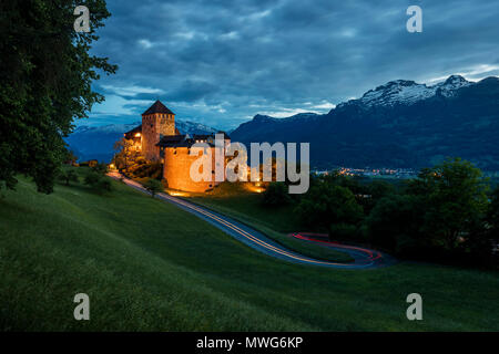 Château de Vaduz au Liechtenstein Banque D'Images