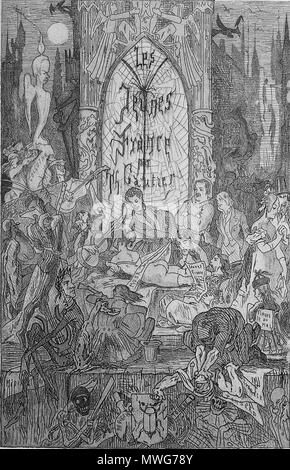 . English : Frontispice de Félicien Rops pour Les Jeunes-France de Théophile Gautier (édition de 1866) . 17 juillet 2014, 20:15:12. Félicien Rops (1833-1898) Noms alternatifs Félicien Joseph Victor Rops Description peintre belge, dessinateur, graveur et caricaturiste Date de naissance/décès 7 Juillet 1833 22 août 1898 Lieu de naissance/décès Namur Corbeil-Essonnes période de travail entre vers 1852 et vers 1898 lieu de travail : Bruxelles (1851-1857), Namur (1857-....), Bruxelles, Paris (1863-1884), de la mer du Nord (1875-1879), Corbeil-Essonnes (1884-1898) contrôle d'autorité : Q378129 : VIAF 344 Banque D'Images