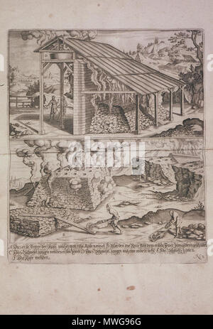 375 Loehneysen - Bericht vom Bergwerck (figure) Banque D'Images