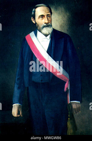 . Español : Manuel Costas Arce (1820 - 1883) político peruano. Fue Ministro de Gobierno et président du Conseil des ministres de agosto a octubre de 1864, durante la crise con España. Miembro del Partido, acompañó civile al Presidente Manuel Pardo como Primer Vicepresidente de la República y en tal calidad ejerció la presidencia del Perú interina de noviembre de 1874 enero de 1875, d'un . 18 avril 2013, 12:16:30. Pereira Alves, Raúl María, Pintor peruano 1877 - 1933 391 Manuel Costas Arce Banque D'Images