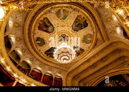 L'Odessa National Academic Theatre of Opera and Ballet, Odessa, Ukraine Banque D'Images