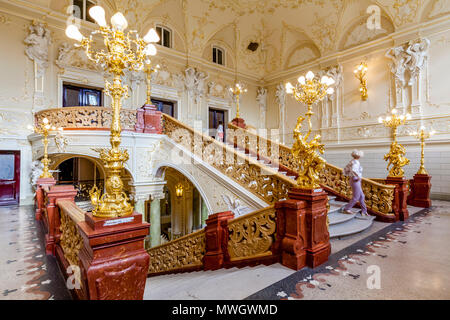 L'Odessa National Academic Theatre of Opera and Ballet, Odessa, Ukraine Banque D'Images