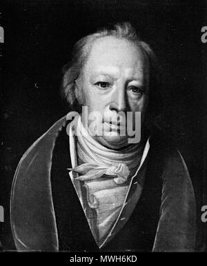 . Anglais : Friedrich August Wolf (1759-1824) ; 1823 ; 54:45 cm Deutsch : Friedrich August Wolf (1759-1824) ; 1823 ; 54:45 cm numérisés . Novembre 2008 ; l'original 1823. Johann Wolff (1808-1840) 228 Friedrich August Wolf Banque D'Images