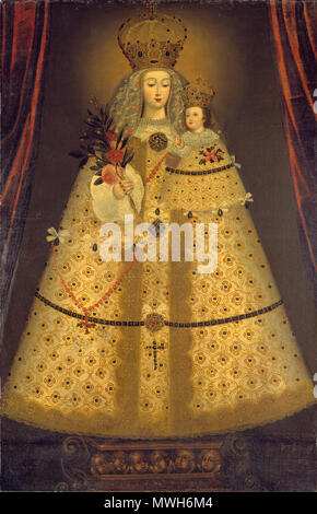 634 Vierge du Rosaire de Guápulo - RENCONTRÉ Banque D'Images