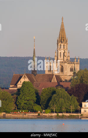 Konstanz, Münster, Blick über den Bodensee Banque D'Images