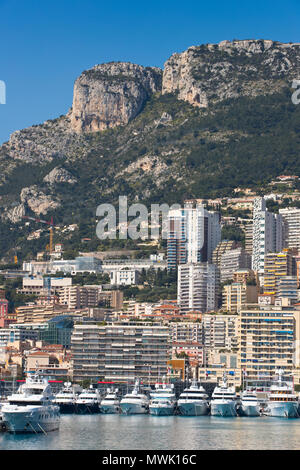 Le Port Hercule, La Condamine, Monte Carlo, Monaco Banque D'Images