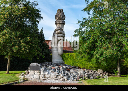 Monument du Flambeau de la paix, la France, de Neuville Saint-vaast Banque D'Images