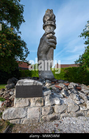 Monument du Flambeau de la paix, la France, de Neuville Saint-vaast Banque D'Images