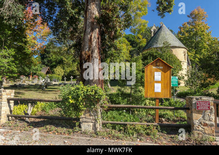 L'église Holy Trinity et Belvidere, motifs, Knysna garden route, Le Cap, Afrique du Sud Banque D'Images