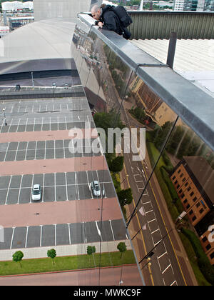 Quay West et de vues, Salford Quays, Manchester Banque D'Images