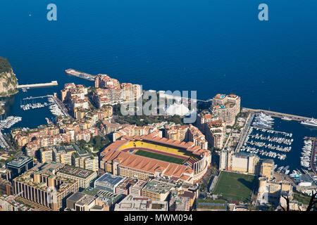 Stade Louis II, Monaco Banque D'Images