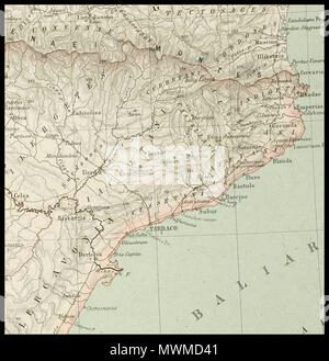 . Italiano : Hispania Romana nord-orientale attorno a Tarraco . 31 octobre 2014, 15:58:05. Heinrich Kiepert (1818-1899) Noms alternatifs H.Kiepert cartographe et géographe allemand Description Date de naissance/décès 31 Juillet 1818 21 avril 1899 Lieu de naissance/décès Berlin Berlin contrôle d'autorité : Q65958 : 5074884 VIAF ISNI : 0000 0001 2118 779X RCAC : n88079798 35329499 NLA : GND : 116168862 WorldCat Sulzer, J. / Dietrich Reimer, Berolini Éditeur  = Ditereci Reimer Berlin 469 Partie de l'Hispanie romaine 218-215 aC Banque D'Images