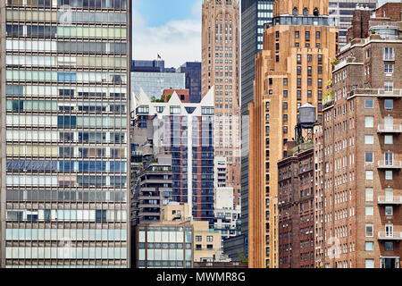 Photo de New York City, USA. bâtiments Banque D'Images