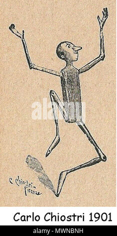 . English : Illustration de Pinocchio par le figurinier d'intérêt Battistero Carlo en 1901 . 1er janvier 2011. Carlo (1863-1939 d'intérêt Battistero) Description peintre et illustrateur italien Date de naissance/Décès 5 Mai 1863 9 juillet 1939 Lieu de naissance/décès Florence Florence période Travail 20e siècle contrôle d'autorité : Q772558 : VIAF 69985595 ISNI : 0000 0000 5950 8467 RCAC : n87855673 GND : 128605340 124742424 485 SUDOC : WorldCat Pinocchio par Carlo Sites d'intérêt Battistero Banque D'Images