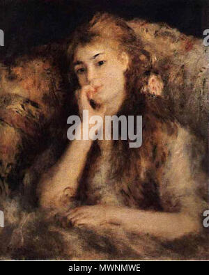 . Portrait d'une fille . 1878. Pierre-Auguste Renoir (1841-1919) Noms alternatifs Description Auguste Renoir peintre français, sculpteur et illustrateur Date de naissance/Décès 25 Février 1841 3 décembre 1919 Lieu de naissance/décès Limoges Cagnes-sur-Mer lieu de travail Paris contrôle d'autorité : Q39931 : VIAF 29643005 ISNI : 0000 0001 2126 066X ULAN : 500115467 RCAC : n79055478 35448169 517 ALN : WorldCat Renoir Portrait of a Girl Banque D'Images