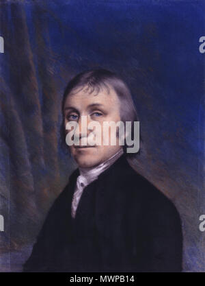 . Anglais : Portrait de Joseph Priestley. Pastel, dimensions originales : 9 1/2 po. x 7 3/8 in. English : Portrait de Joseph Priestley (1733-1804) par Ellen Sharples. Des tons pastel, les dimensions originales : 9 1/2 po. x 7 3/8 in. 조셉 프리스틀리 자화상 : 한국어 (파스텔). 본래 인치 크기 : 9 1/2 x 7 3/8 po. 인치. 3 avril 2011, 09:14 (UTC). Priestley.jpg : Anglais : Ellen Sharples (1769 - 1849) 한국어 : 엘렌 샤플즈 (1769 - 1849) oeuvre dérivée : Materialscientist PriestleyFlipped 501 (talk) Banque D'Images