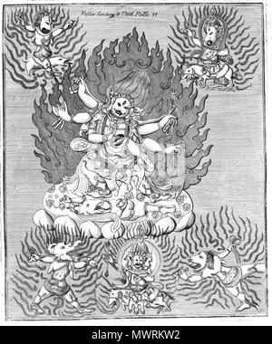 540 Sammlungen historischer Nachrichten über die Völkerschaften mongolischen - Yamantaka Banque D'Images