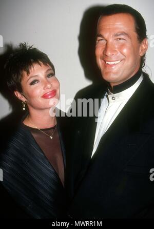 Steven Seagal, Kelly LeBrock 1991 Photo de John BarrettPHOTOlink.net Banque D'Images