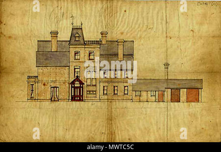 . Anglais : dessiné par Alfred Russel Wallace qui est mort en 1913 . 5 février 2009 (date d'origine). L'original a été uploader Rjm à sacs à English Wikipedia 595 l gris Dell Banque D'Images