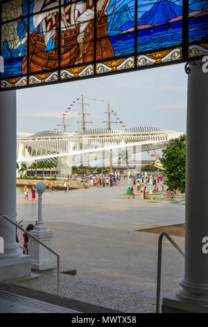 Le Musée de demain à Maua Square, Rio de Janeiro, Brésil, Amérique du Sud Banque D'Images