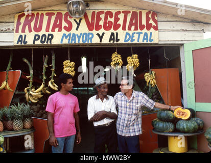 Puerto Rico,Caribbean Island,USA,USA,Etats-Unis,Etats-Unis Amérique,protectorat,territoire,Territoires,eaux de l'océan Atlantique Naranjito,fruits,légumes Banque D'Images