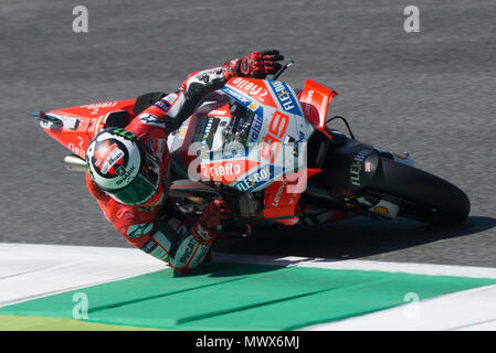 Scarperia, Italie. 2 juin 2018. Qualifications au Mugello Cuircuit International pour la sixième ronde de championnat du Monde MotoGP Gran Premio d'Italia Oakley le 2 juin 2018 à Scarperia, Italie Crédit : Fabio Averna/Alamy Live News Banque D'Images