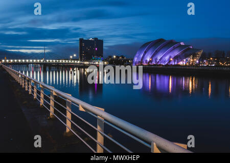 SEC le tatou, Clyde, Glasgow, Ecosse, Royaume-Uni, Europe Banque D'Images