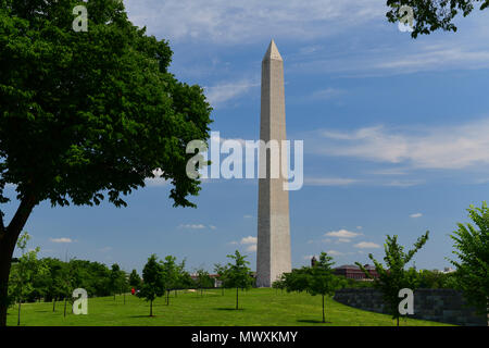 USA Washington DC National Mall Washington Monument Banque D'Images