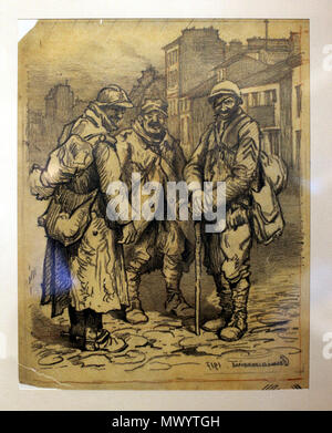 . Anglais : les soldats de la Première Guerre mondiale, par Julien Le Blant . Le Blant Rama 362 IMG 5281 Banque D'Images