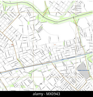 . Português : Mapa do Distrito do Belém, São Paulo - SP . 2 février 2016, 16:38:22. Prefeitura da Cidade de São Paulo 395 Mapa Base-page-001 Banque D'Images